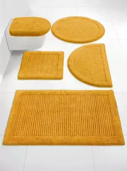 Heine домашний коврик для ванной Heine home Подвесной туалетный набор из 2 предметов., горчично-желтый