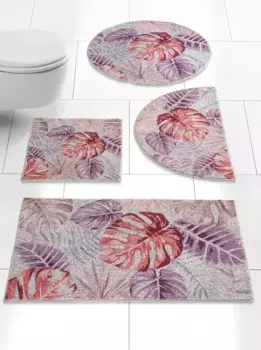 Heine домашний коврик для ванной Heine home круглый ( 80 см), кремовый/терракотовый