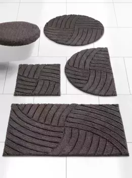 Heine домашний коврик для ванной Heine home прямоугольный (70х120 см), серый