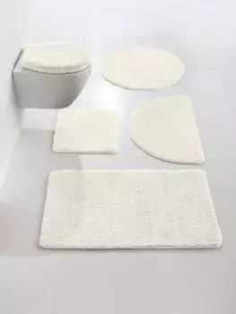 Heine домашний коврик для ванной Heine home полукруглый (50х80 см), белый