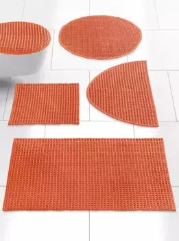 Heine домашний коврик для ванной Heine home прямоугольный (70х120 см), цвет terracotta