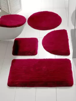 Heine домашний коврик для ванной Heine home прямоугольный (90х50 см), цвет weinrot