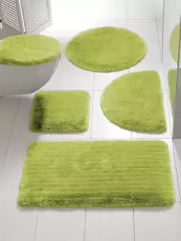 Heine домашний коврик для ванной Heine home полукруглый (80х50 см), цвет apfelgrn