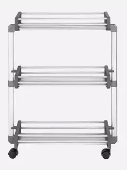 Heine домашняя тележка, (1 шт.) Heine home 20х74х59 см, цвет grau-silberfarben