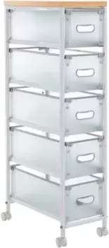 Heine домашняя тележка, (1 шт.) Heine home 45х96х32,5 см, цвет wei-natur