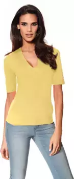 Heine Футболка "V-Shirt", желтый