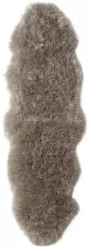 Heine Home, настоящая овечья шкура ок. 70/100 см, серо-коричневый