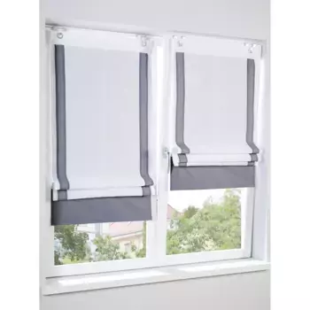 Heine Home Римская штора с люверсами, цвет wei-grau