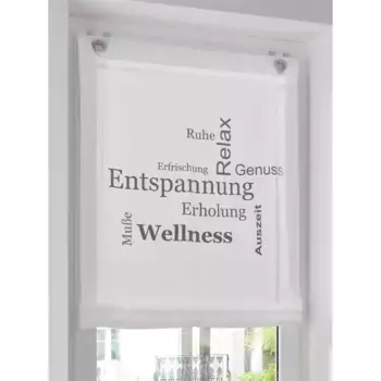 Heine Home Римская штора с люверсами, цвет wei-grau