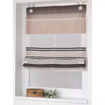 Heine Home Римская штора с люверсами, коричневый