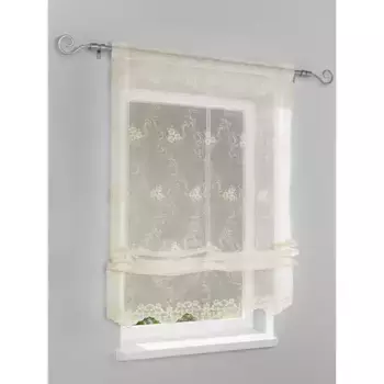 Heine Home Римская штора со сквозным стержнем, цвет creme