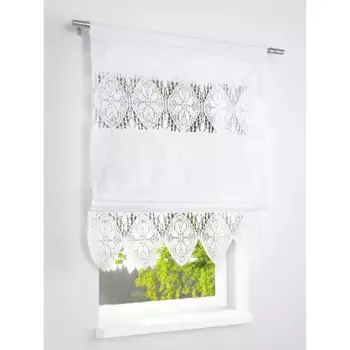 Heine Home Римская штора со сквозным стержнем, белый