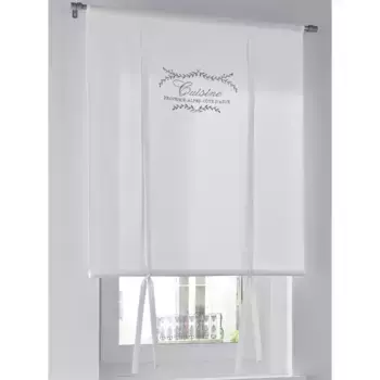 Heine Home Римская штора со сквозным стержнем, цвет wei-grau
