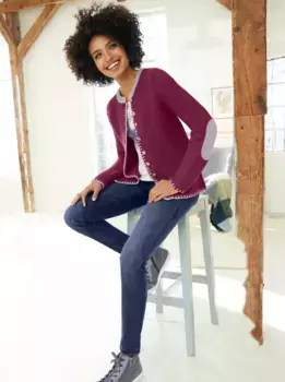 Heine кардиган, бордовый