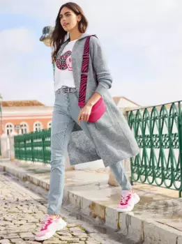 Heine кардиган, цвет Grau-Meliert