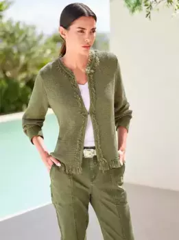 Heine кардиган, оливковый