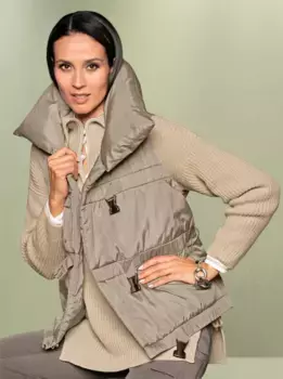 Heine короткий жилет, цвет Sesam