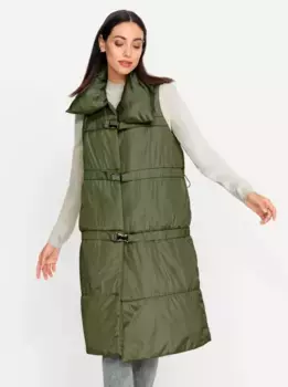 Heine короткий жилет, хаки