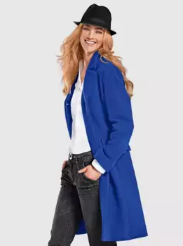 Heine короткое пальто, синий