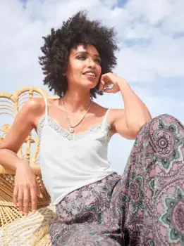 Heine кружевной топ, цвет Ecru