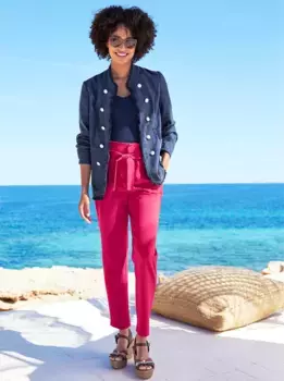 Heine куртка блейзер "джинсовая куртка", синий