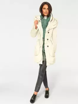 Heine парка с капюшоном, кремовый