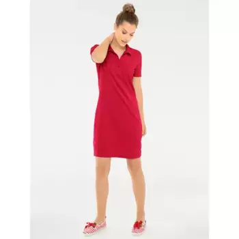 Heine платье-рубашка "Платье-поло", красный