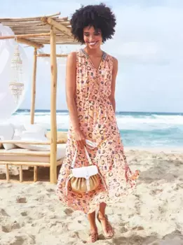 Heine платье с принтом "платье с принтом", синий