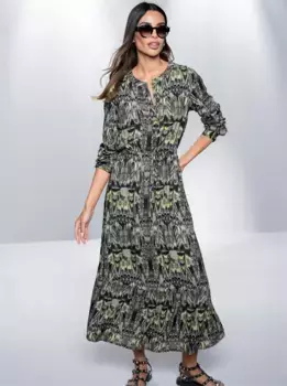 Heine платье с принтом "платье с принтом", черный