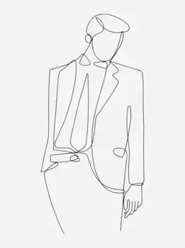 Heine предмет украшения домашней стены Heine home 54х115х0,5 см, черный