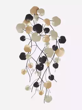 Heine предмет украшения домашней стены Heine home 54х101х6 см, черно-золотой