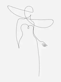 Heine предмет украшения домашней стены Heine home 84х123х0,5 см, черный