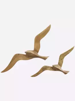 Heine предмет украшения домашней стены Heine home 35,5х13х3,5 см, коричневый