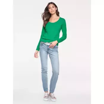 Heine свитер с круглым вырезом "свитер с круглым вырезом", цвет морской волны