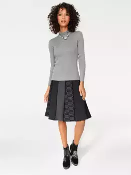 Heine свитер с воротником-стойкой "свитер с воротником-стойкой", серый