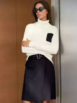 Heine свитер с воротником стойкой "свитер с высоким воротником", цвет Ecru