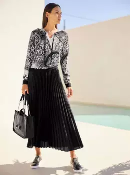 Heine толстовка "свитер с принтом", черный