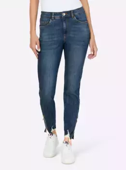 Heine удобные джинсы (1 шт.), цвет Blue-Bleached