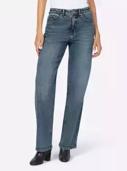 Heine удобные джинсы (1 шт.), цвет Blue-Bleached