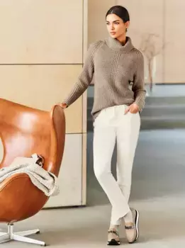 Heine водолазка "свитер", бежевый