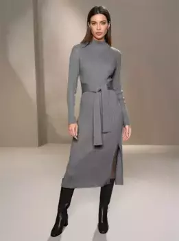 Heine вязаное платье "вязаное платье", цвет Grau-Champagner-Meliert