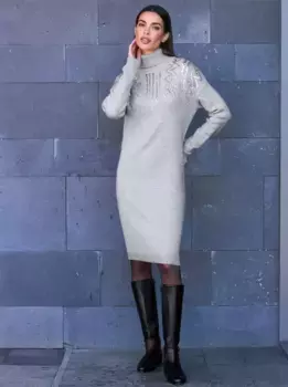 Heine вязаное платье "вязаное платье", серый