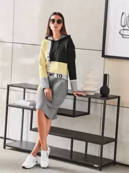 Heine вязаное платье "вязаное платье", серый