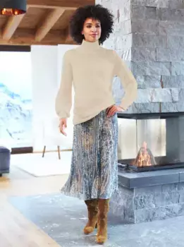 Heine вязаный свитер "Пуловер", бежевый