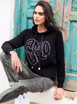 Heine вязаный свитер "Пуловер", черный