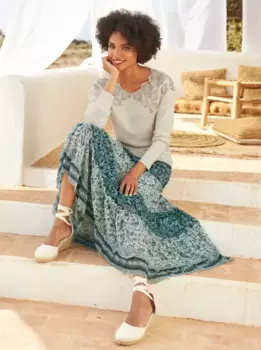 Heine вязаный свитер "Пуловер", цвет Champagner