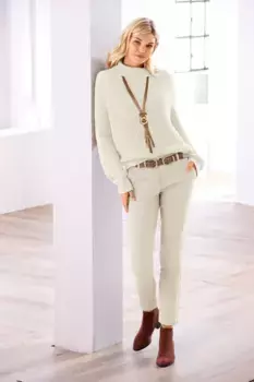 Heine вязаный свитер "Пуловер", цвет Ecru