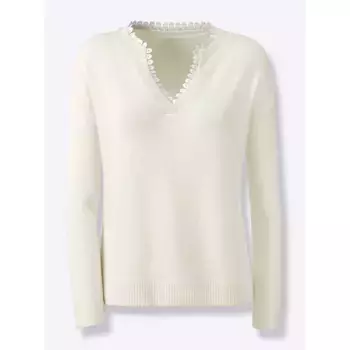 Heine вязаный свитер "Пуловер", цвет Ecru