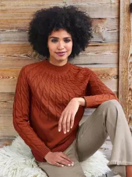 Heine вязаный свитер "Пуловер", красный