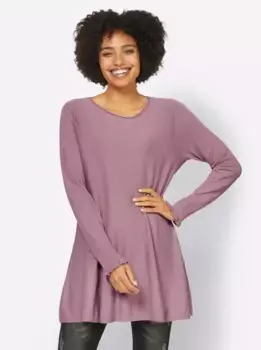 Heine вязаный свитер "Пуловер", лиловый